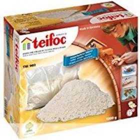 GESSO ricambio TEIFOC per costruzioni IN MATTONI da 1000 grammi CEMENTO età 6+ TEIFOC - 1
