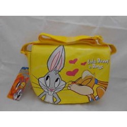 porta monete LOLA BUNNY E BUGS Cartorama BORSELLO zip velcro Disney Loony Tunes
