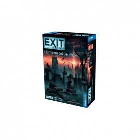 EXIT il gioco IL CIMITERO DEL CAVALIERE gioco ESCAPE ROOM game IN ITALIANO età 12+ Giochi Uniti - 1