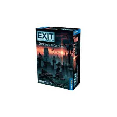 EXIT il gioco IL CIMITERO DEL CAVALIERE gioco ESCAPE ROOM game IN ITALIANO età 12+ Giochi Uniti - 1