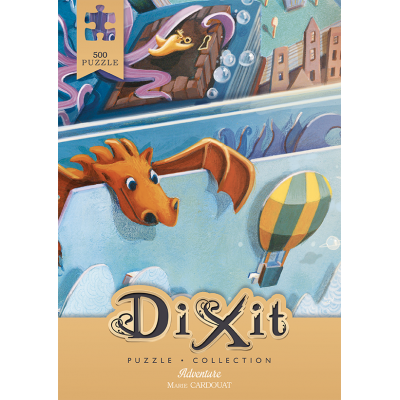 ADVENTURE marie cardouat DIXIT collection PUZZLE da 500 pezzi CON CARTA ESCLUSIVA età 6+ Asmodee - 1