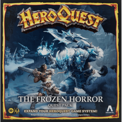 HEROQUEST THE FROZEN HORROR English Edition expansion Quest Pack Avalon Hill - 1