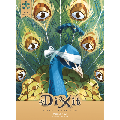 POINT OF VIEW marina coudray DIXIT collection PUZZLE da 1000 pezzi CON CARTA ESCLUSIVA età 14+ Asmodee - 1