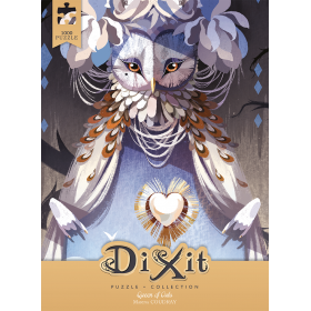QUEEN OF OWLS marina coudray DIXIT collection PUZZLE da 1000 pezzi CON CARTA ESCLUSIVA età 14+