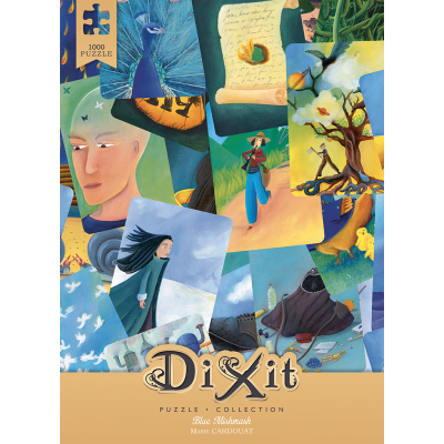 BLUE MISHMASH marie cardouat DIXIT collection PUZZLE da 1000 pezzi CON CARTA ESCLUSIVA età 14+ Asmodee - 12