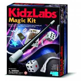 SCOPRI LA MAGIA kit scientifico KIDZLABS set da mago 4M età 5+ 4M - 1