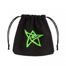 SACCHETTO PER DADI in tessuto DICE BAG chiusura a strozzo CALL OF CTHULHU q workshop - 1