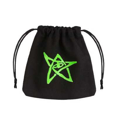 SACCHETTO PER DADI in tessuto DICE BAG chiusura a strozzo CALL OF CTHULHU q workshop - 1