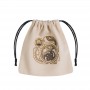 SACCHETTO PER DADI in tessuto DICE BAG chiusura a strozzo STEAMPUNK q workshop - 1
