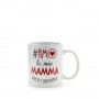TAZZA mug LE TAZZATE piuforty AMO LA MIA MAMMA UNICA E INIMITABILE - 1