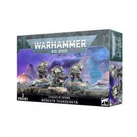 BROKHYR THUNDERKYN leagues of votann CONFRATELLI DEL TUONO set di 3 miniature WARHAMMER 40K età 12+