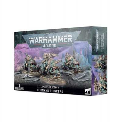 HERNKYN PIONEERS leagues of votann PIONIERI CONFRATELLI DI CACCIA set di 3 miniature WARHAMMER 40K età 12+ Games Workshop - 1