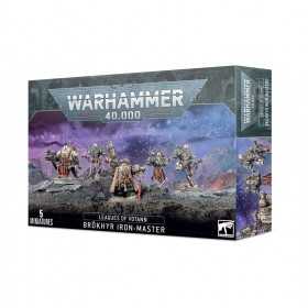 BROKHYR IRON MASTER leagues of votann MASTRO DEL FERRO set di 5 miniature WARHAMMER 40K età 12+