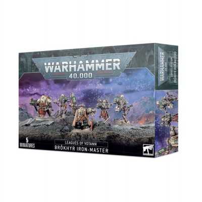 BROKHYR IRON MASTER leagues of votann MASTRO DEL FERRO set di 5 miniature WARHAMMER 40K età 12+ Games Workshop - 1