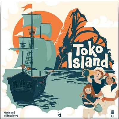 TOKO ISLAND helvetiq GIOCO DA TAVOLO edizione multilingue IN ITALIANO età 6+ HELVETIQ - 1