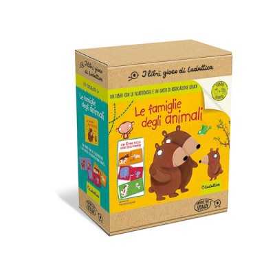 LE FAMIGLIE DEGLI ANIMALI ludattica LIBRO E GIOCO in italiano ASSOCIAZIONE LOGICA età 3+ LUDATTICA - 1