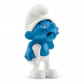 PUFFO DORMIGLIONE originale THE SMURFS puffi SCHLEICH in resina 20838 età 3+ Schleich - 1