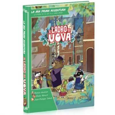 IL LADRO DI UOVA la mia prima avventura LIBRO GAME gioco IN ITALIANO età 7+ daVinci Games - 1