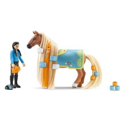 KIM & CARAMELO starter set HORSE CLUB sofia's beauties SCHLEICH miniature in resina 42585 età 4+ Schleich - 1