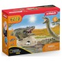 ANACONDA E COCCODRILLO miniature in resina WILD LIFE animali SCHLEICH 42625 età 3+ Schleich - 1
