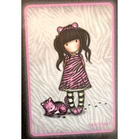 COPERTA blanket RUBY WILD morbida 140X210CM santoro GORJUSS peluche SA07257 Gorjuss - 1
