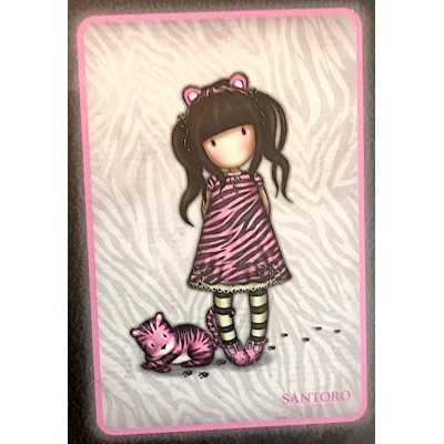 COPERTA blanket RUBY WILD morbida 140X210CM santoro GORJUSS peluche SA07257 Gorjuss - 1