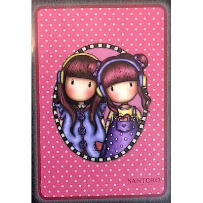 COPERTA blanket THE DUET morbida 140X210CM santoro GORJUSS peluche SA07258 Gorjuss - 1