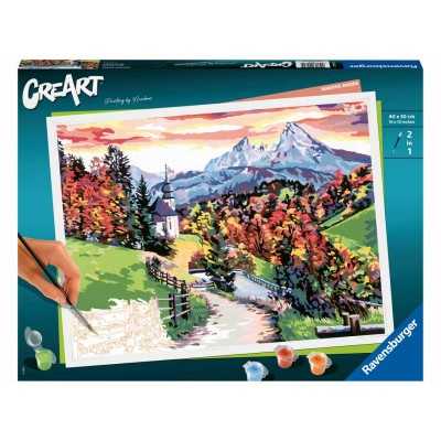 BEAUTIFUL BAVARIA paesaggio di montagna CREART kit artistico PREMIUM ravensburger Ravensburger - 1