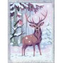 FESTIVE FRIENDS kit artistico CREART ravensburger CON GLITTER set 10 colori CON CORNICE età 9+ Ravensburger - 2