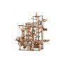 PISTA DA BIGLIE CON SCIVOLO A SPIRALE spiral host MARBLE RUN in legno UGEARS funzionante 266 PEZZI età 14+ Ugears - 4