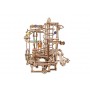 PISTA DA BIGLIE CON SCIVOLO A SPIRALE spiral host MARBLE RUN in legno UGEARS funzionante 266 PEZZI età 14+ Ugears - 6