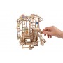PISTA DA BIGLIE CON SCIVOLO A SPIRALE spiral host MARBLE RUN in legno UGEARS funzionante 266 PEZZI età 14+ Ugears - 10