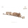 HOGWARTS EXPRESS treno HARRY POTTER wizarding world UGEARS in legno 504 PEZZI età 14+ Ugears - 3