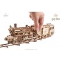 HOGWARTS EXPRESS treno HARRY POTTER wizarding world UGEARS in legno 504 PEZZI età 14+ Ugears - 2