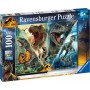 PUZZLE ravensburger 100 PEZZI xxl SPECIE DI DINOSAURO jurassic world dominion 49 X 36 CM età 6+ Ravensburger - 1