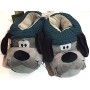 PANTOFOLE moppine CAGNOLINO ciabatte GRIGIO babbucce SJ GANG seven TAGLIA EUR 31 - 33 SEVEN - 1