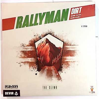 THE CLIMB espansione per RALLYMAN DIRT raven distribution EDIZIONE ITALIANA gioco da tavolo ROLL AND MOVE età 14+ Raven Distribu