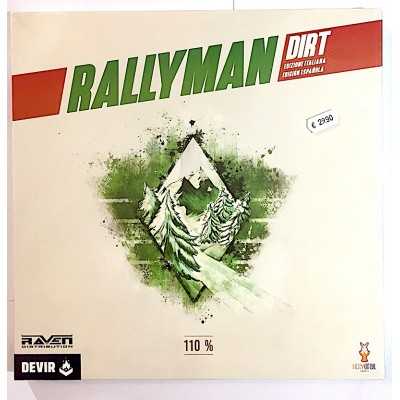 110% espansione per RALLYMAN DIRT raven distribution EDIZIONE ITALIANA gioco da tavolo ROLL AND MOVE età 14+ Raven Distribution 