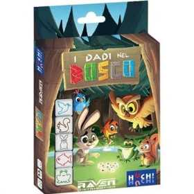I DADI NEL BOSCO gioco da tavolo IN ITALIANO raven distribution CON BLOCCO PUNTEGGI età 4+ Raven Distribution - 1
