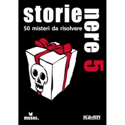 STORIE NERE 5 con 50 misteri da risolvere RACCONTI raven distribution ROMPICAPO età 12+ Raven Distribution - 1