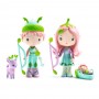 LILY & SYLVESTRE fate TINYLY action figure DJECO in resina DJ06960 snodabile MINIATURA età 4+ Djeco - 1