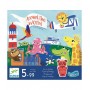 AROUND THE WORLD gioco di strategia DJECO viaggia e visita le città degli animali DJ08598 età 6+ Djeco - 4