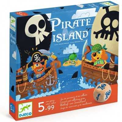 PIRATE ISLAND gioco da tavolo DJECO circuito e raccolta DJ08595 isola dei PIRATI età 5+ Djeco - 1