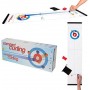 COMPACT CURLING gioco in miniatura OLIPHANTE età 6+ PISTA DA 1,2 METRI funziona! Oliphante - 2