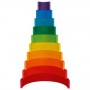 ARCOBALENO MONTESSORI archi colorati GOKI gioco in legno 11 PEZZI età 2+ GOKI - 5