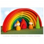 ARCOBALENO MONTESSORI archi colorati GOKI gioco in legno 11 PEZZI età 2+ GOKI - 13