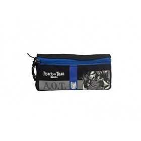 ASTUCCIO RETTANGOLARE pencil case ATTACK ON TITANS scuola e tempo libero COMIX ANIME panini MANGA aot Franco Panini Ragazzi - 1