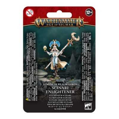 SCINARI ENLIGHTENER lumineth realm lords CITADEL miniatura ILLUMINATORE warhammer AGE OF SIGMAR età 12+ Games Workshop - 1