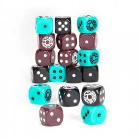 SET DI 18 DADI DA 16 MM warcry THE JADE OBELISK dice WARHAMMER età 12+ Games Workshop - 1