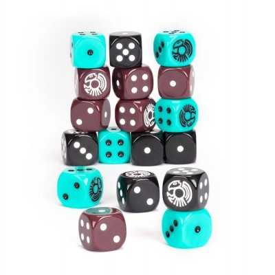 SET DI 18 DADI DA 16 MM warcry THE JADE OBELISK dice WARHAMMER età 12+ Games Workshop - 1